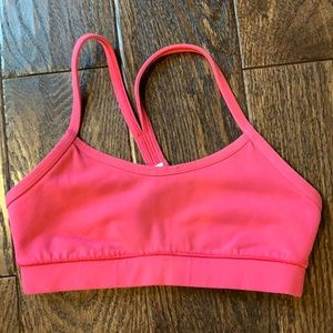 LULULEMON FLOW Y BRA NULU LIGHT SUPPORT, A-C CUP